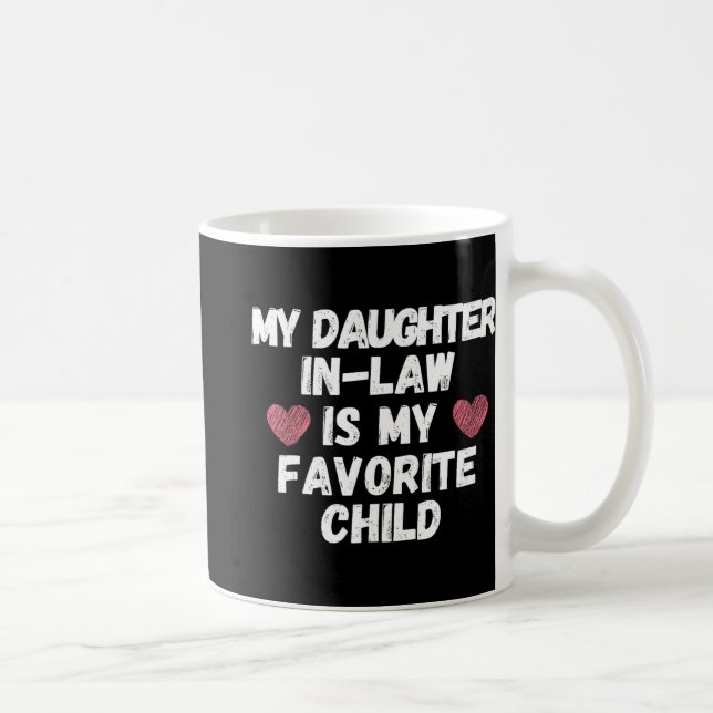 Svärdotter är mitt favoritbarn - Rolig pappa M Kaffemugg (Höger)