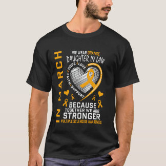 Svärdotter Medvetenhet om multipel skleros månad T Shirt