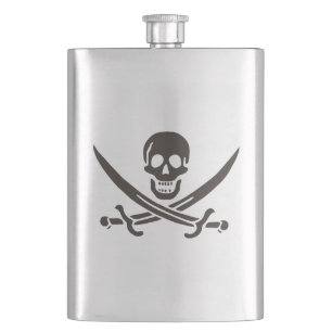 Svardsjälms pärla Piratflagga för Calico Jack Fickplunta