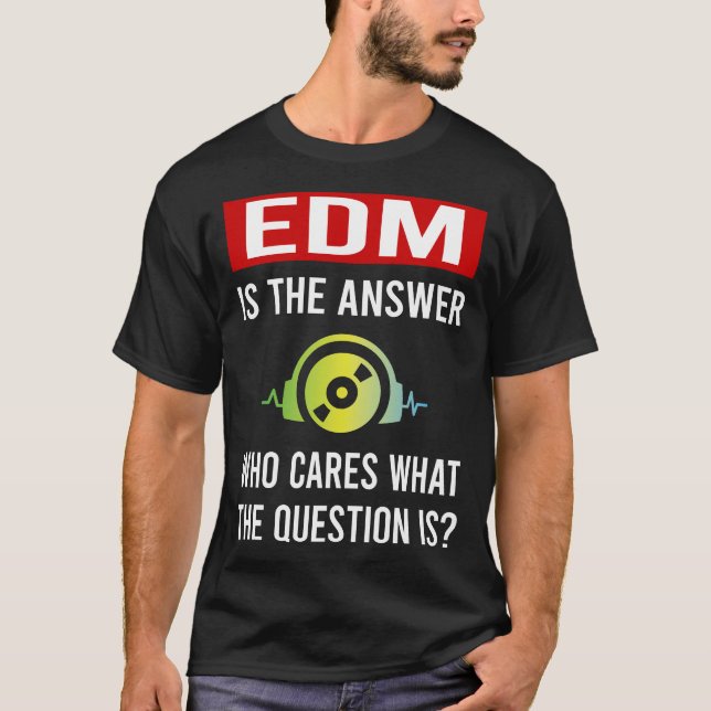 Svaret på EDM T Shirt (Framsida)