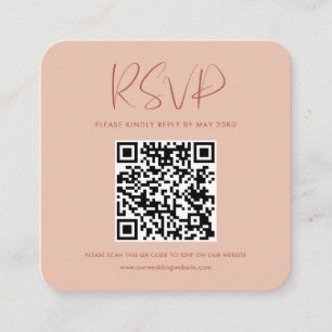 Svaret på elegant och modern Peach QR-OSA Tilläggskort