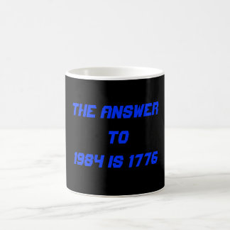Svaret till 1984 är 1776 kaffemugg