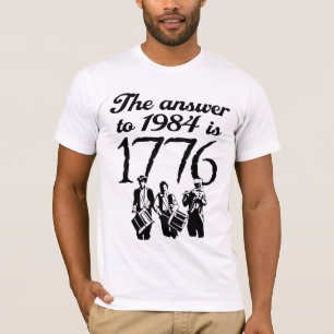 Svaret till 1984 är 1776 t-shirt