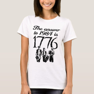 Svaret till 1984 är 1776 tee shirt