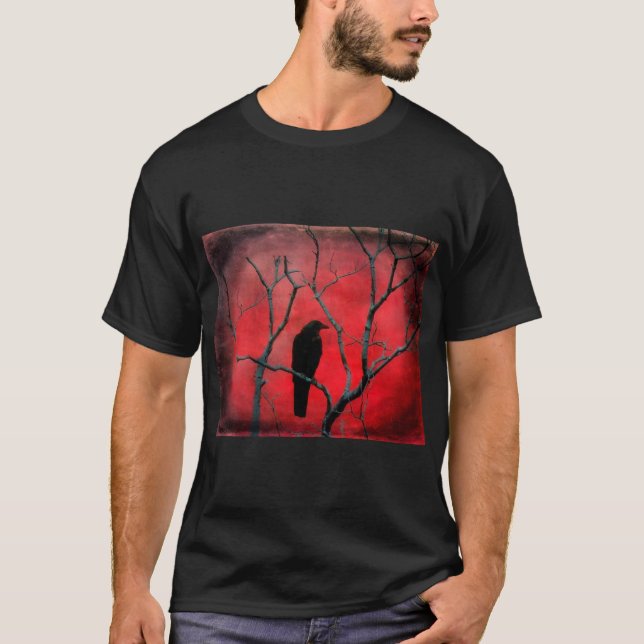 Svarfåglars Träd T-shirt (Framsida)