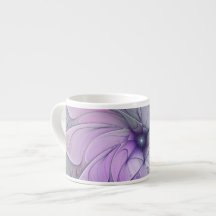 Svårforcerad modern abstrakt fraktal konst blomma