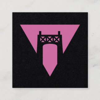 Svårighetarpride Fyrkantigt Visitkort