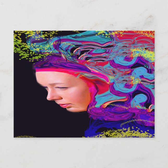 Svårigheter att tänka vykort (Framsida)