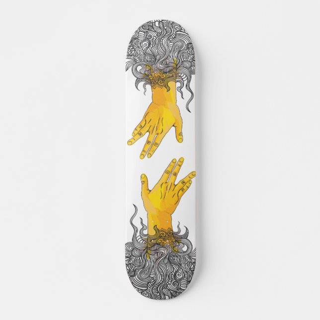 Svärm Mini Skateboard Bräda 18,7 Cm (Framsida)