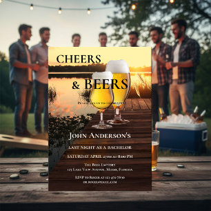 Svärmodig möhippa inbjudan för bröllop