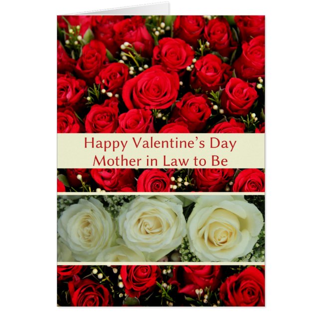 Svärmor att bli glad Alla hjärtans dag Ro Hälsningskort (Framsidan)