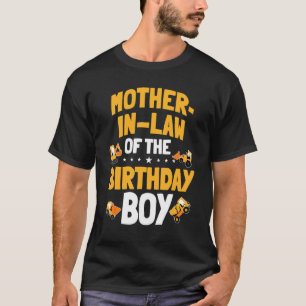Svärmor av födelsedagskonstruktionsanläggningen t shirt