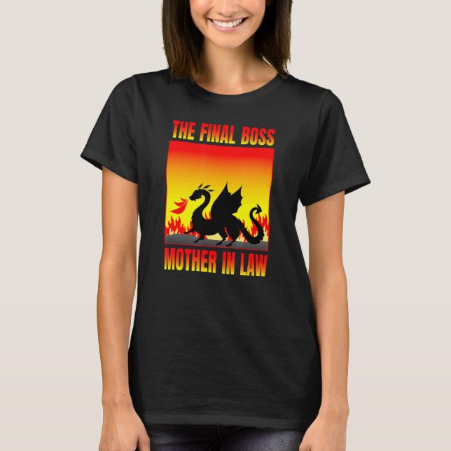 Svärmor av slutlig fiende till videospel t shirt (Framsida)