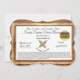 Svärmor-certifikat - humor