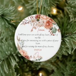 Svärmor Gift Julgransprydnad Keramik