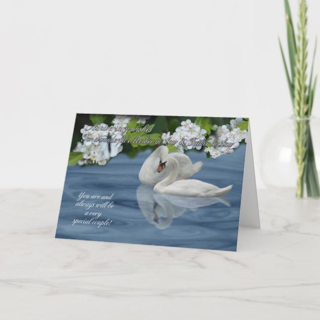 Svärmor och Far i lagens årsjubileum Kort (Framsida)