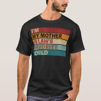 Svärmors Favoritbarn För Son-In-Law Dotter T Shirt