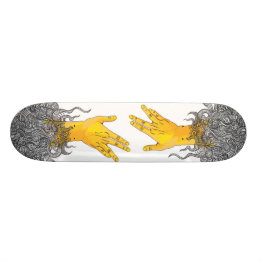 Svarmvatten Mini Skateboard Bräda 18,7 Cm