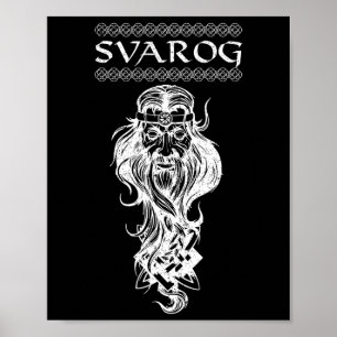 Svarog slavisk hedniskt gudar slaver hedendom myto poster