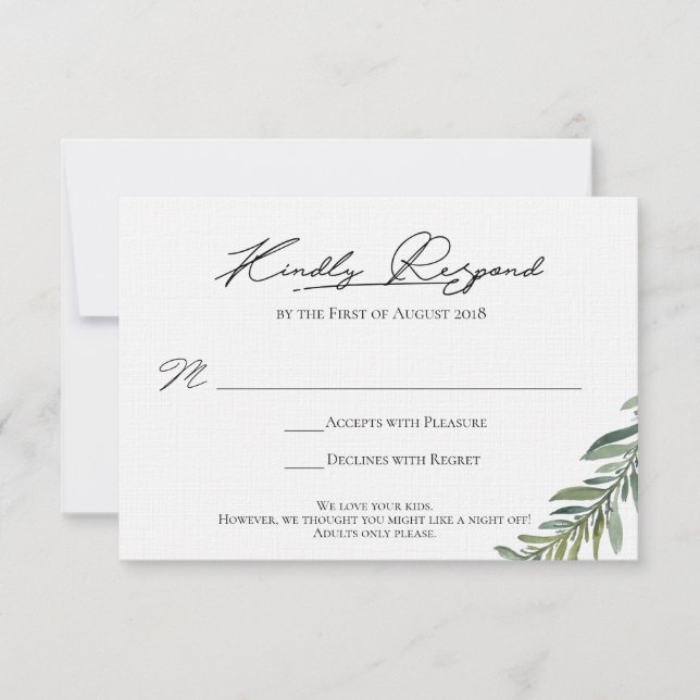 Svarsbrevskort för Candice OSA Kort (Framsida)