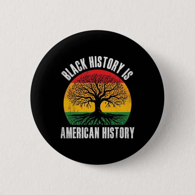 Svarshistorien är Amerikansk historia Bhm African  Knapp (Framsida)