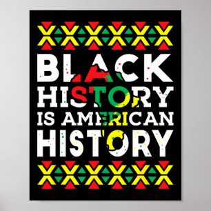 Svarshistorien är Amerikansk historia patriotisk A Poster