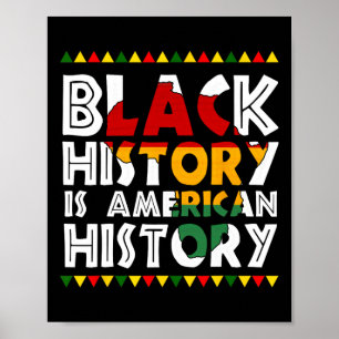 Svarshistorien är Amerikansk historia patriotisk A Poster