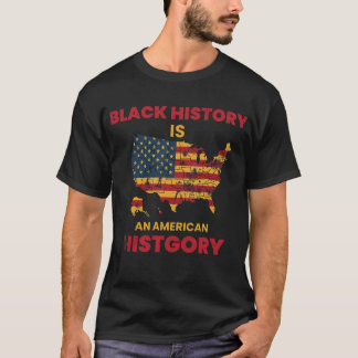 Svarshistorien är ett amerikansk historia t shirt