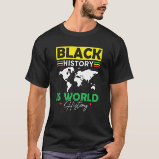 Svarshistoriken är Afrikan för världshistorik T Shirt