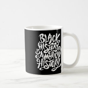 Svarshistoriken är Amerikansk historia Black Histo Kaffemugg