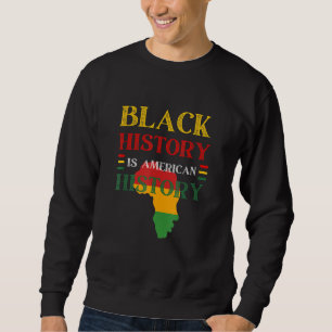 Svarshistoriken är Amerikansk historia Blm Black H Lång Ärmad Tröja