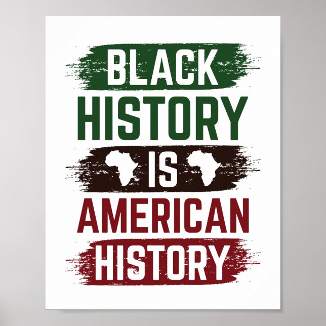 Svarshistoriken är Amerikansk historia Poster (Framsidan)