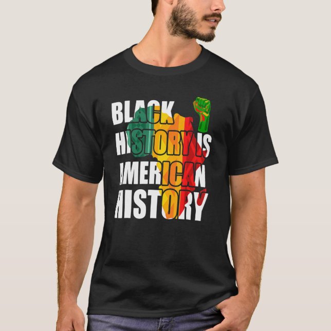 Svarshistoriken är Amerikansk historia T Shirt (Framsida)