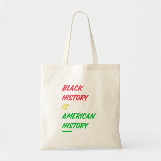 Svarshistoriken är Amerikansk historia Tygkasse (Framsidan)