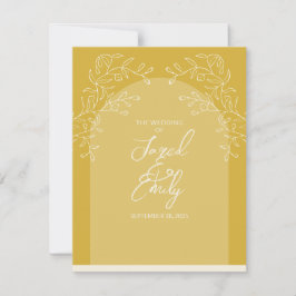 Svarskort för bröllop OSA