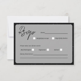 Svarskort för Bröllop Written In The Stars OSA Kort