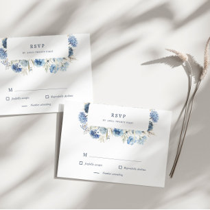 Svarskort för Dusty Blue Wildbloms OSA