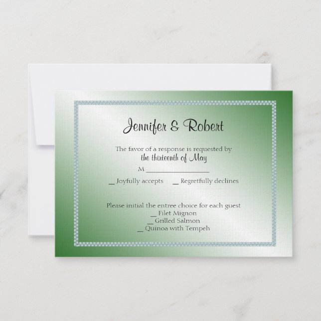 Svarskort för Jade Svan 35e-årsdagen OSA Kort (Framsida)