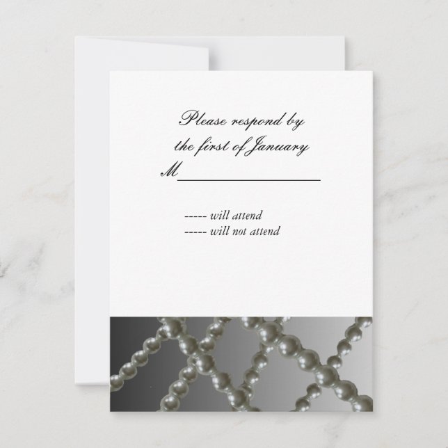 Svarskort för klassiska pärlor OSA kort (Framsida)