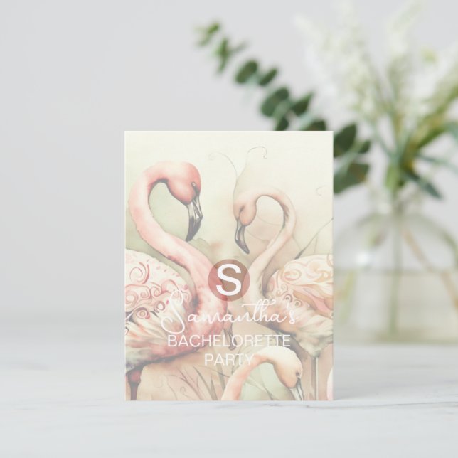 Svarskort för möhippa med QR-kod OSA Kort (Stående Fram)