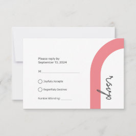 Svarskort för RSVP | Klassisk stil OSA Kort