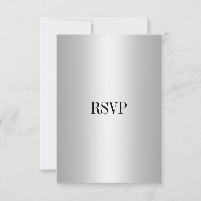 Svarskort för RSVP Silver alla evenemang OSA Kort (Framsida)