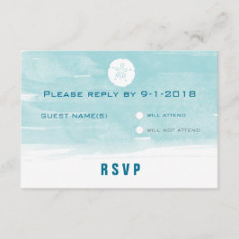 Svarskort för vattenfärgsblad i dollar OSA kort