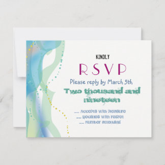 Svarskort från Bride & Groom Kärlek-bröllopsinbjud Inbjudningar