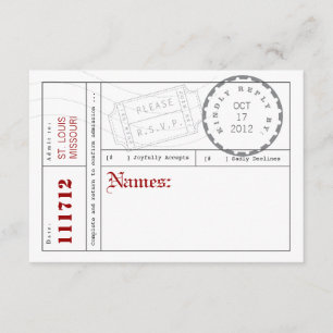 Svarskort från den moderna Biljett-fliken OSA Kort