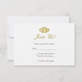 Svarskort från Irish Claddagh Ring OSA Kort