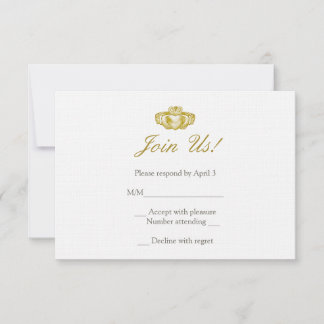 Svarskort från Irish Claddagh Ring OSA Kort