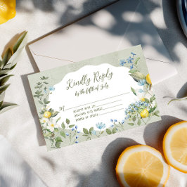 Svarskort från La Dolce Vita Lemon-Blommigten OSA Kort