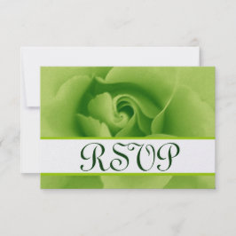 Svarskort från Lime Green Ro OSA Bröllop Small