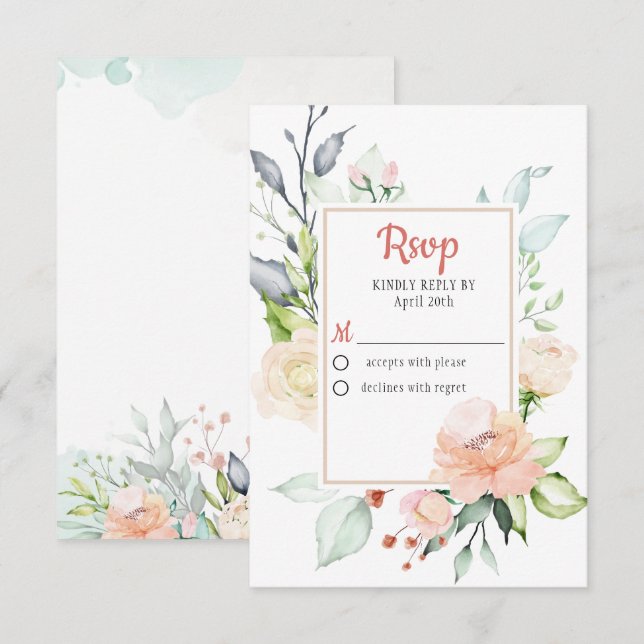 Svarskort från Soula Inbjudningar (Fram/baksida)